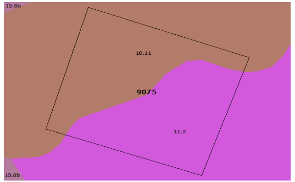 Mapa del suelo - Lote 1